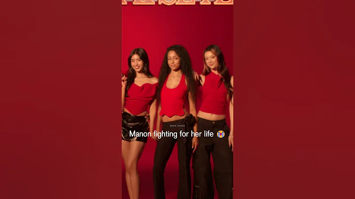 Manon  Holding her Laugh every time😭 #manon #katseye #katseye #jollibee #funny #memes #shorts