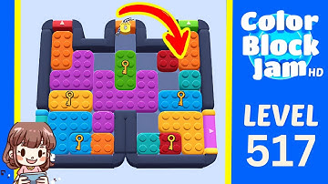 Color Block Jam Level 517 Solution Walkthrough