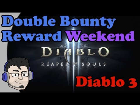 Diablo 3 - Double reward in bounties weekend