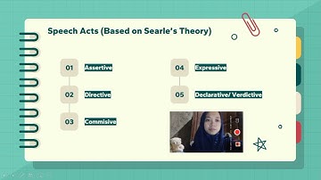 Speech Acts in Conversation | Mid Test Project - Semantics and Pragmatics