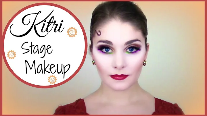 Kitri & Paquita Stage Makeup Tutorial | Kathryn Mo...