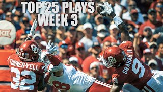 Top 25 Plays From Week 3 Of The 2021 College Football Season