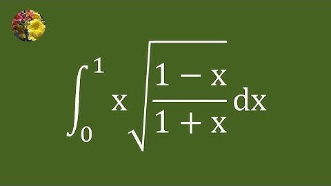 5th method to evaluate the definite integral using Beta/Gamma functions (Mis-1324AAA)
