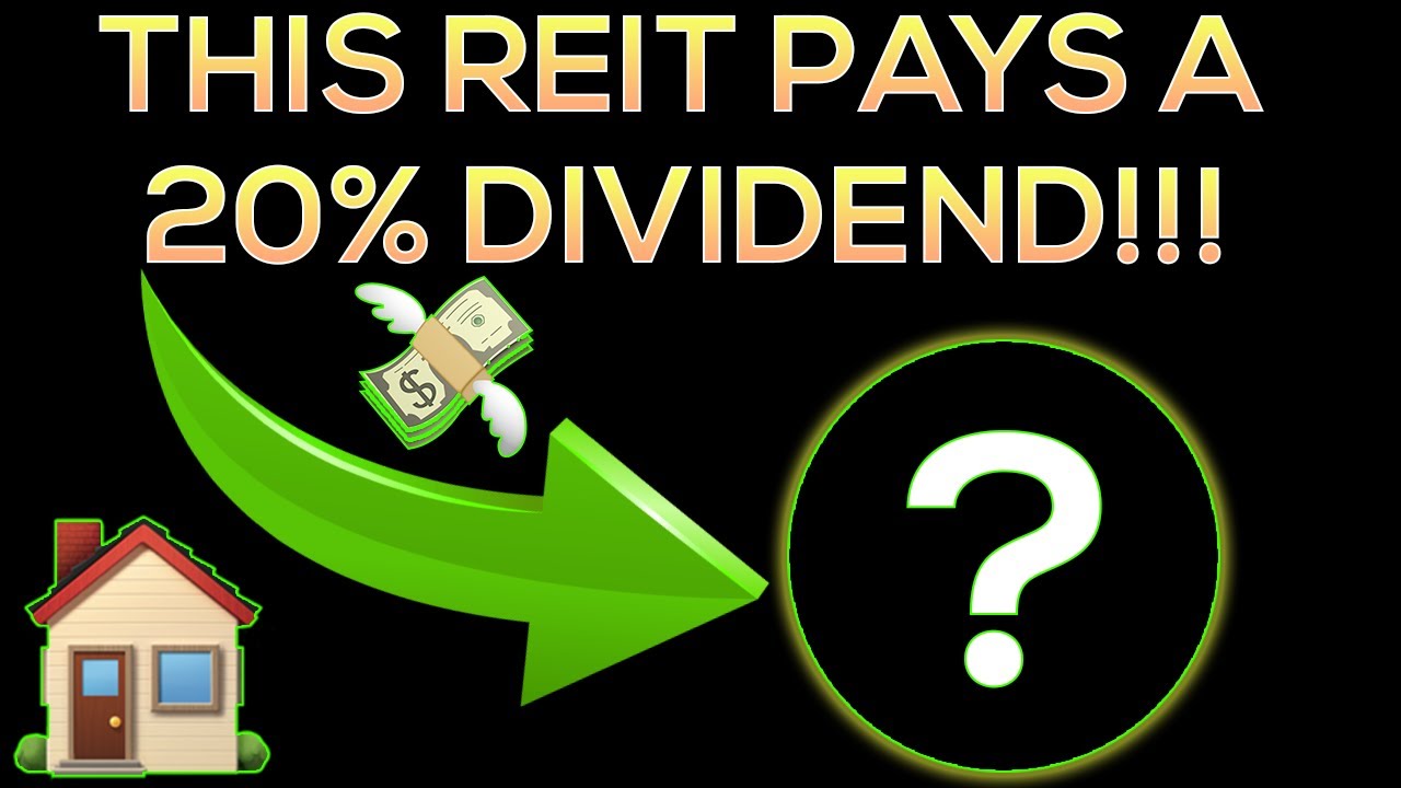 Dividend Investing: This REIT Pays 20% In Monthly Dividends!?
