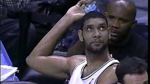 Tim Duncan Drinks Bad Gatorade