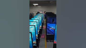 49 inch 55 inch touch screen  Floor standing kiosk