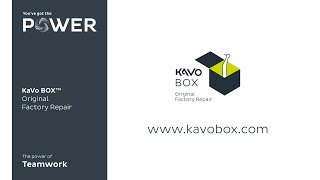 KaVo BOX™ Factory Repair