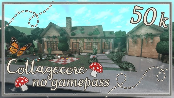 Roblox Bloxburg, No Gamepass English Cottage Family House, Speedbuild +  Tour, Minami Oroi, bedroom, single-family detached home, kitchen, Roblox, ↓ ~ O p e n M e ~ ↓ ↓ ↓ ↓ ↓ ↓ ↓ - ~ D e t a i l s ~ - - House, By  Minami Oroi