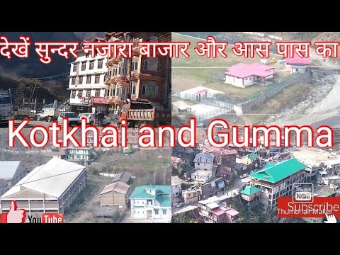 देखें सुन्दर बाजार कोटखाई और गुम्मा l vlog  gumma and kotkhai road trip l road trip gumma & kotkhai