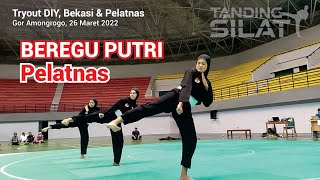 🔥SENI BEREGU PUTRI BAKU IPSI PELATNAS - Riva/ Eny / Riana🔥 Pencak Silat Artistic Female Team