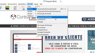 Controle de entregas GwERP screenshot 4