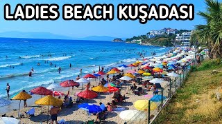 KUŞADASI LADIES BEACH TÜRKIYE | KADINLAR DENIZI WALK TOUR | July 2026 | 4k UHD 60fps 
