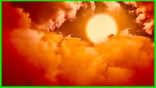 Background Loop 💕 Sunset / Sunrise cloud travel sky animated background video , sun nature