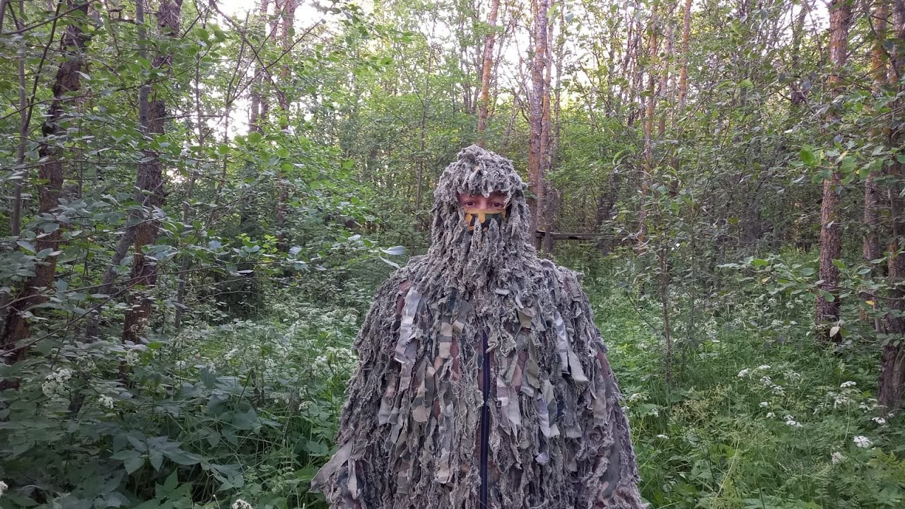 Масхалат для охоты своими руками за копейки - YouTube