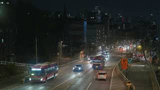 City Traffic Ambience | Steady Urban Night Traffic (1 Hour, No Loop)