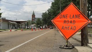 Broken gas line forces closure of part of North Union Street in Opelousas