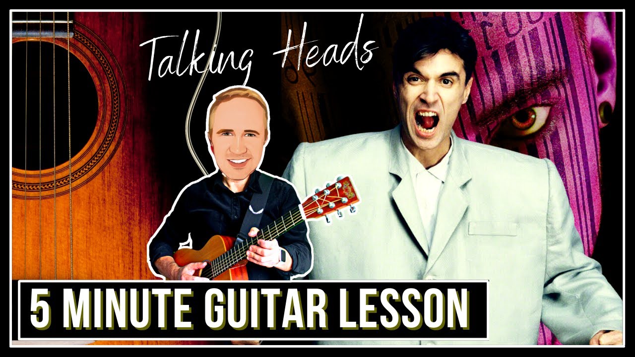 Psycho Killer🎸Talking Heads🎸Chords Strumming Lyrics🎸Easy Campfire Guitar Lesson