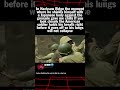 In Hacksaw Ridge the moment where he shields himself with a Japanese body against the grenade gave m
