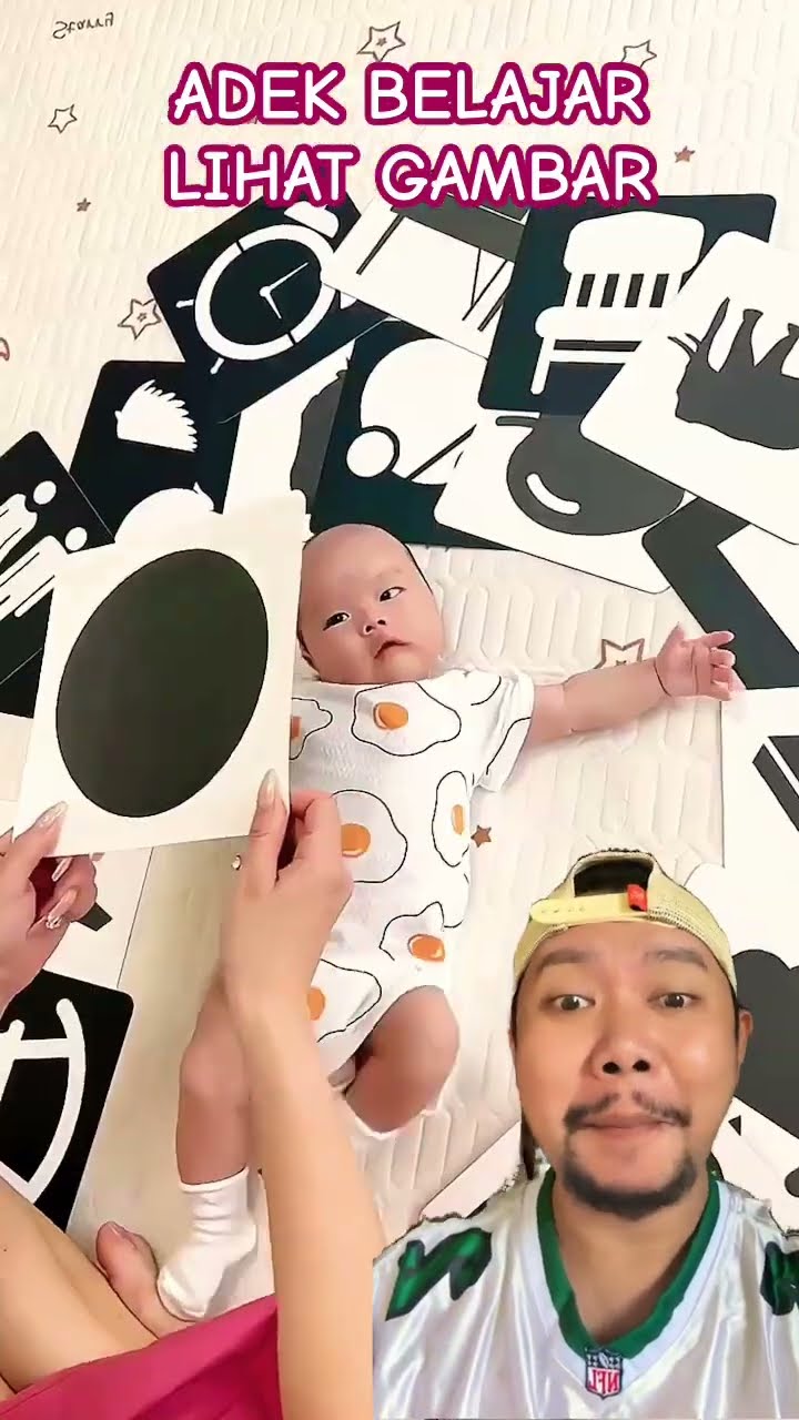 ADEK BELAJAR MELIHAT GAMBAR!!!?? #baby #cutebaby #cute #funny #shortsfeed