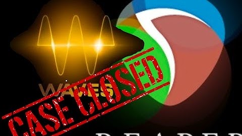 SOLVED! Waves Plugins Fix for REAPER!