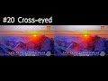 【疑似3D交差法(Pseudo 3D Cross-eyed)】｢ｽｲｽ / ｱﾙﾌﾟｽ (Switzerland / Alps)｣