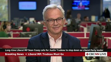 Liberal MP Sean Casey calls for Trudeau to quit as Leader
