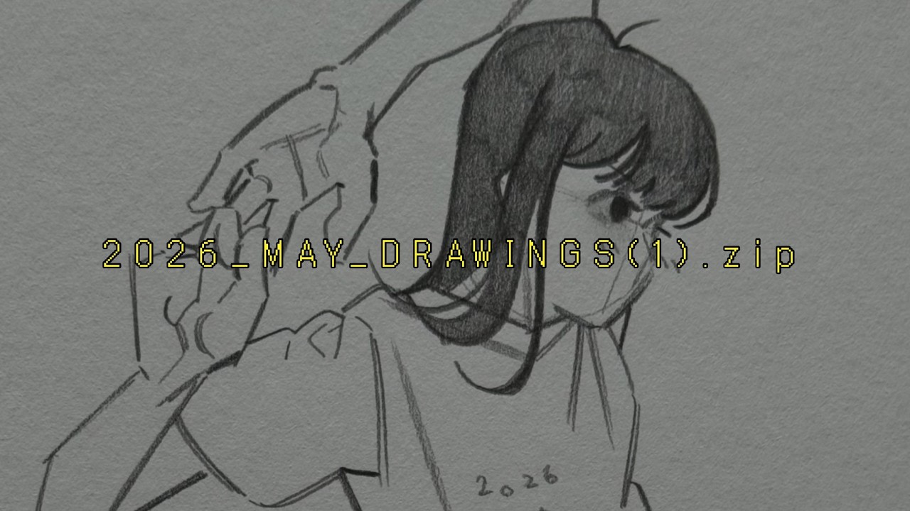イラスト書きます！ 2026_05_DRAWINGS(1).zip - YouTube