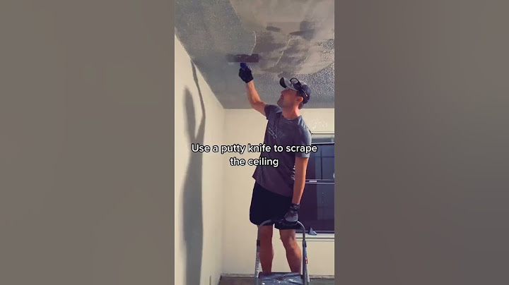 DIY Popcorn ceiling removal! #homerenovation #remodel #doityourself #diy #homemakeover