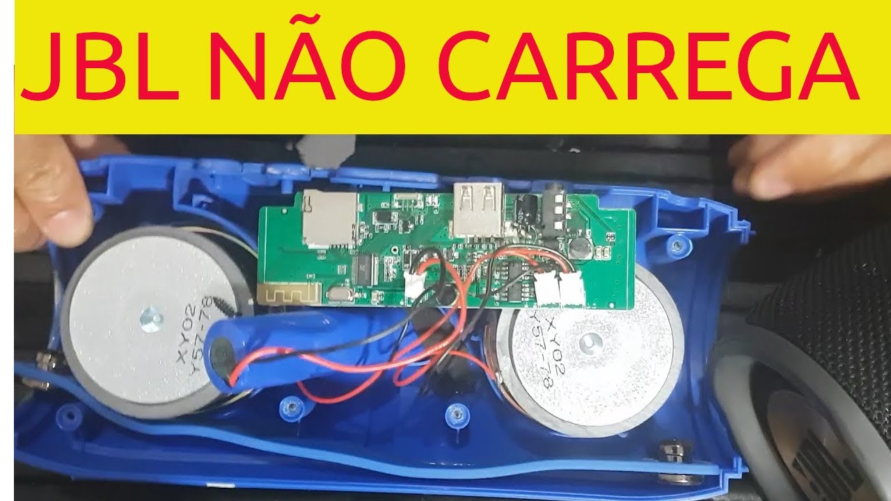 jbl charge 2 nao carrega