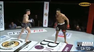 Joe Harding vs Johan Segas brutally knocked out while showboating during fight