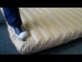 SS-27Q Premium Full Air Mattress with Built-In Foot Pump (Perfect for Camping!)