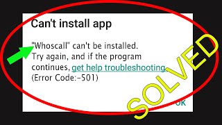 Fix Can't Install Whoscall App Error On Google Play Store in Android & Ios Phone