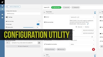 Sentinel Hub Configuration Utility