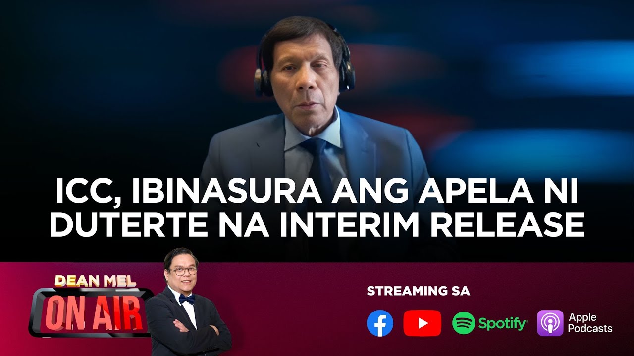 ICC, Ibinasura ang apela ng kampo ni Duterte na Interim Release | DMOA Podcast