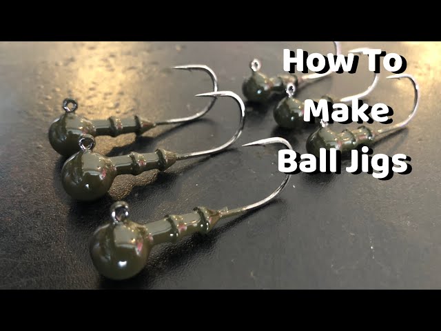 How To Make Jigs - DoIt Molds Round Head Ball Jigs 