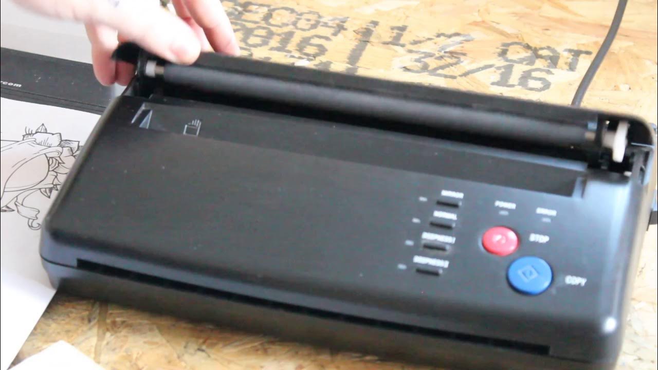 Stencil Printer Machine thermal Copier Maker with 20pcs Transfer Paper  (Black)