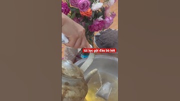 Túi lọc gội đầu bồ kết trị rụng tóc