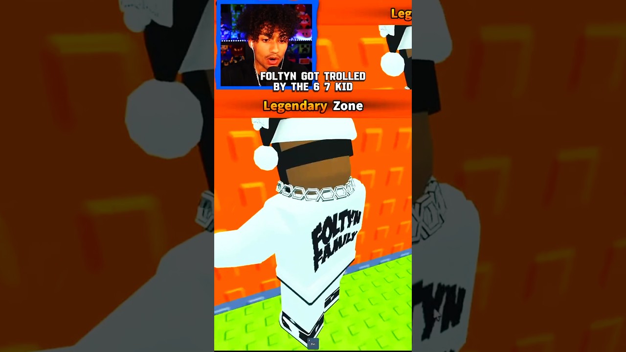 Foltyn got trolled by 67 kid