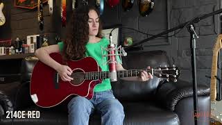 Taylor 214Ce Deluxe Red