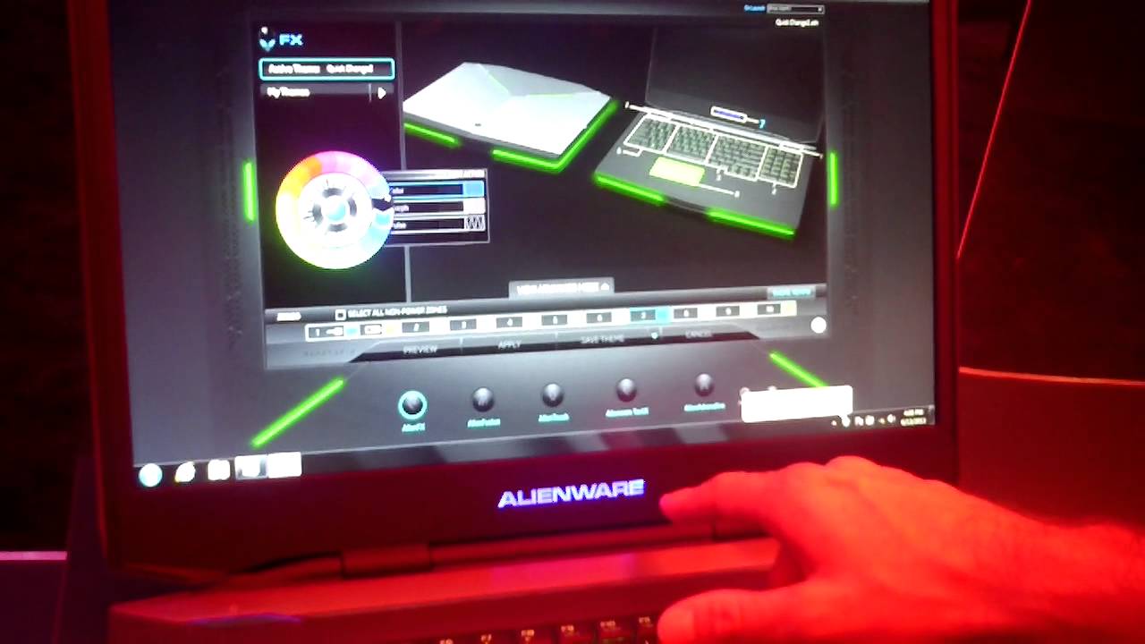 E3 2013: Alienware 17 inch gaming laptop - YouTube