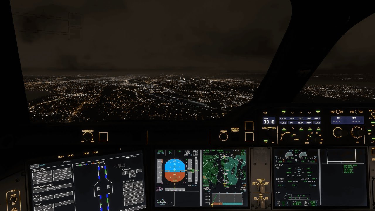 Landing in Seattle KSEA from Istanbul LTFM | Airbus A350-900 | Turkish Airlines | MSFS 2024