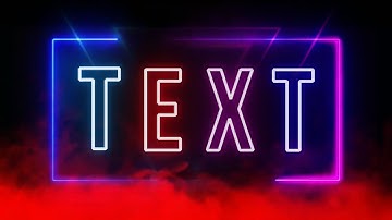 HOW TO MAKE A NEON INTRO| NEON TEXT |😍Kinemaster 2021😍|