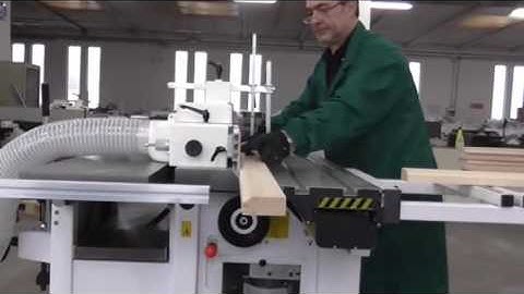 Making a door by Univesal Combined machine