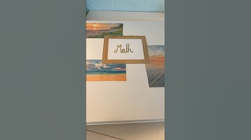 Customizing my school binders (part 3) #binder #custom #beach #backtoschool #trend #viralvideo #art