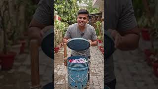 देसी जुगाड़ से मिनटों में कपड़े सुखाओ 😱 | DIY Spin Dryer Hack