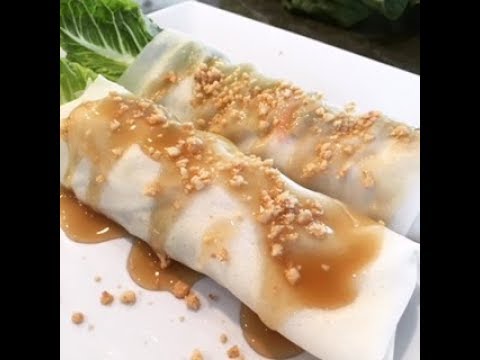 Lumpiang Sariwa / Fresh Spring Lumpia (Filipino Food)