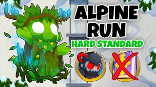 Alpine Run HARD STANDARD Guide | No Monkey Knowledge - BTD6