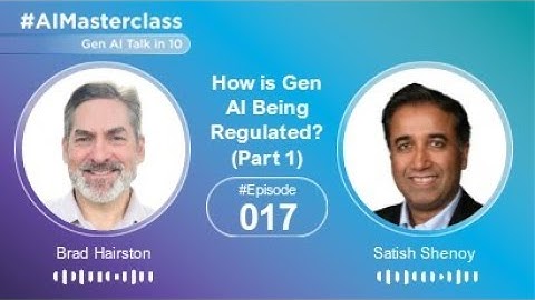 Generative AI Regulation: How is it being regulated? (Part 1) | Gen AI Talk In 10