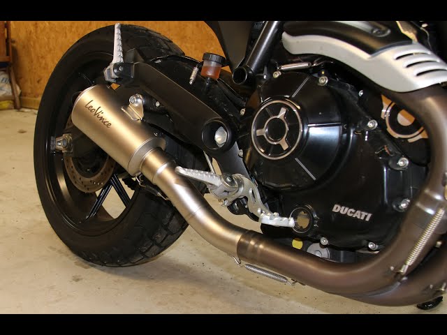 LeoVince LV-10 Slip-On Exhaust for the Ducati Scrambler (2015-2020) – YN  MOTO