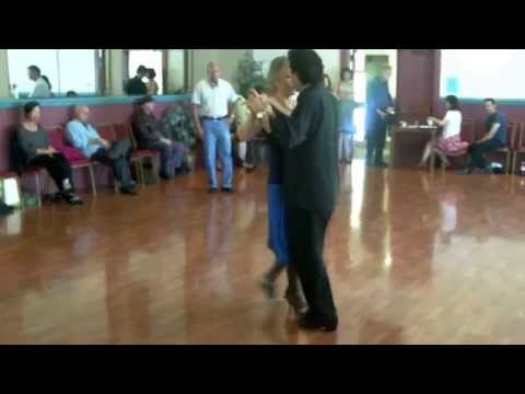Argentine Tango Outside Cadena - Ocho Cortado, Leg wrap- Boleos   www.tangonation.com  8/31/2014